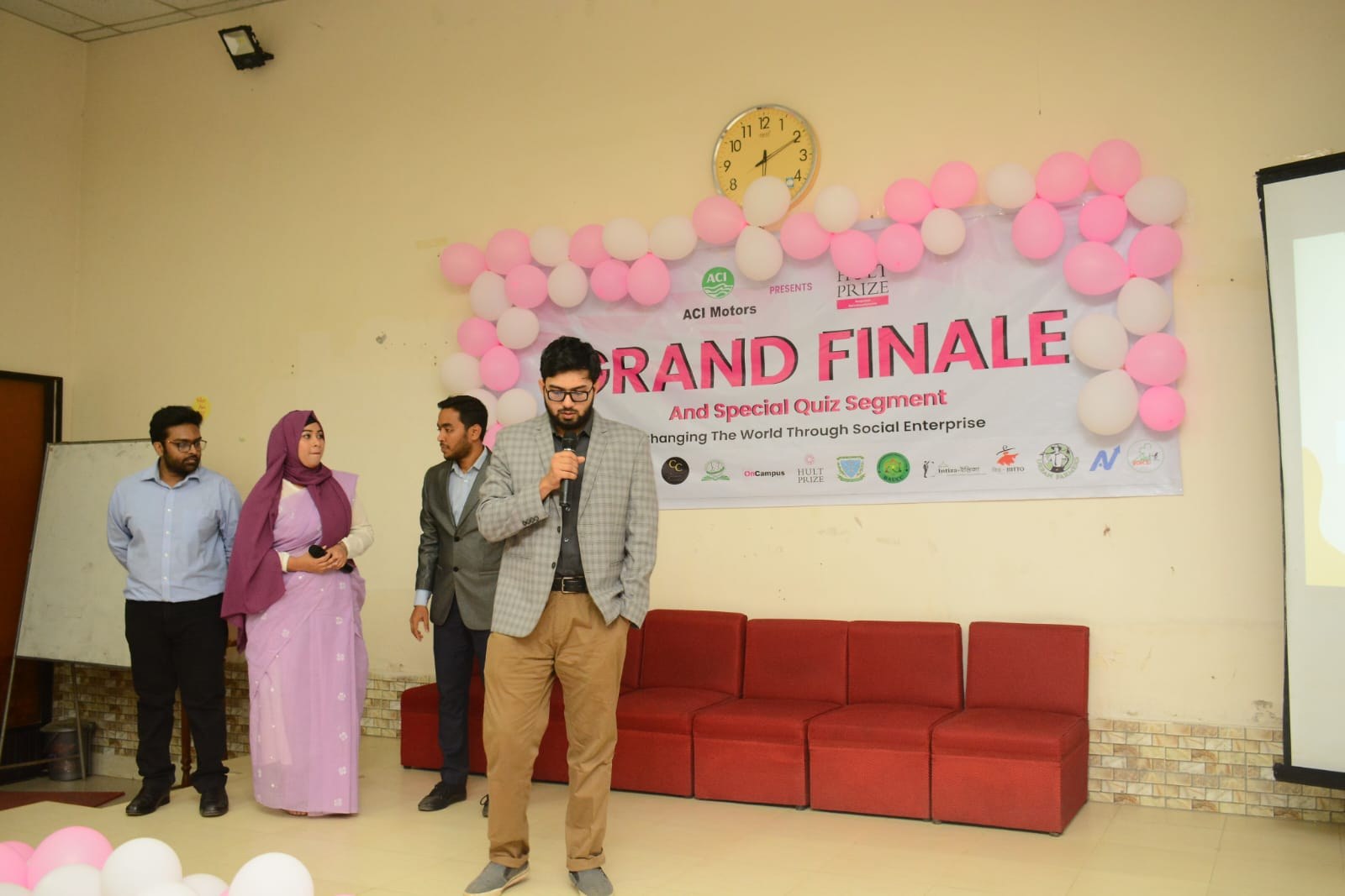 Md Raihan Patwary at Hult Prize Grand Finale